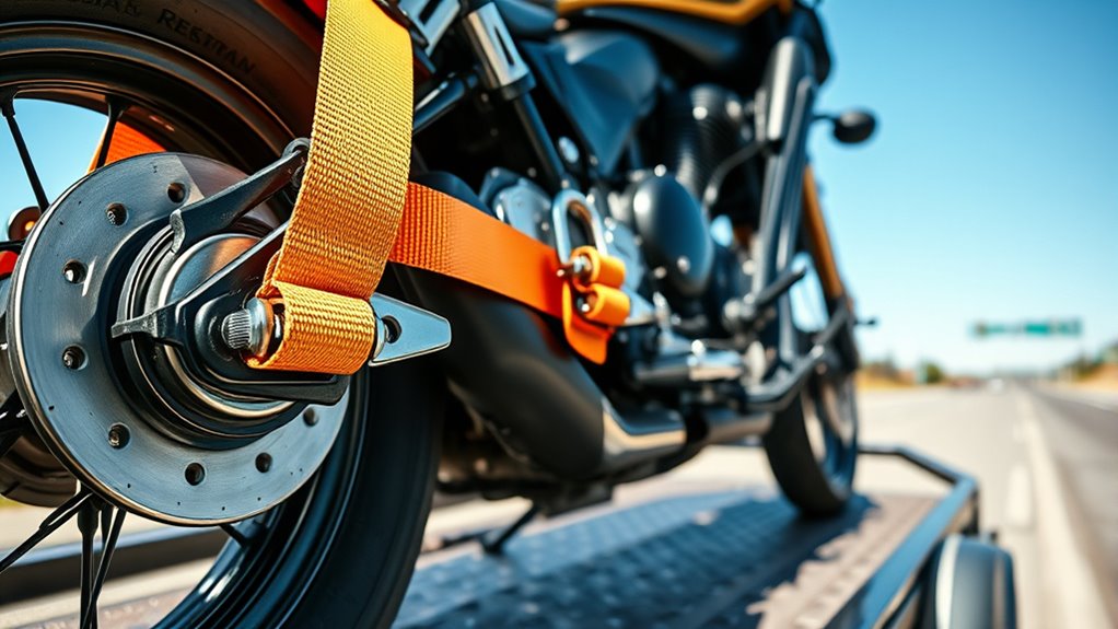 secure durable motorcycle straps
