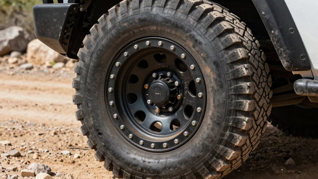 secure off road tire grip