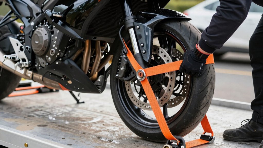 secure straps without damage