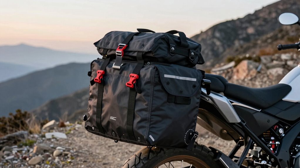 secure weatherproof quick release tank bag