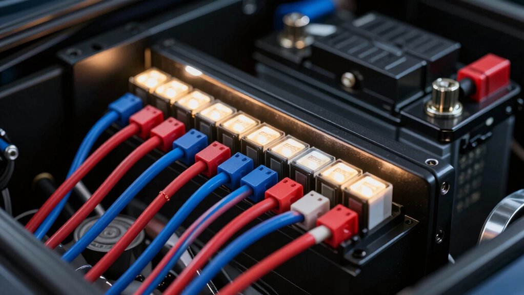 select suitable fuses relays