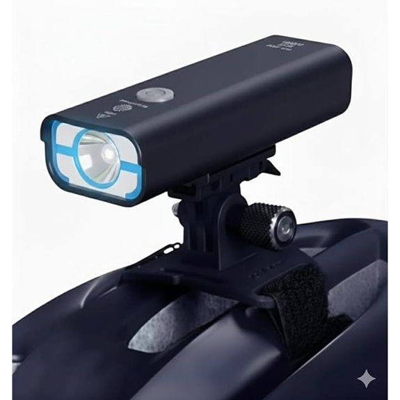seven mode waterproof bike light