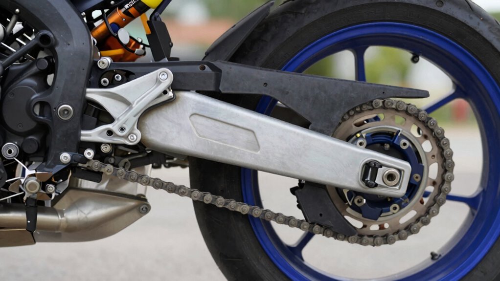 signs of misaligned motorcycle components