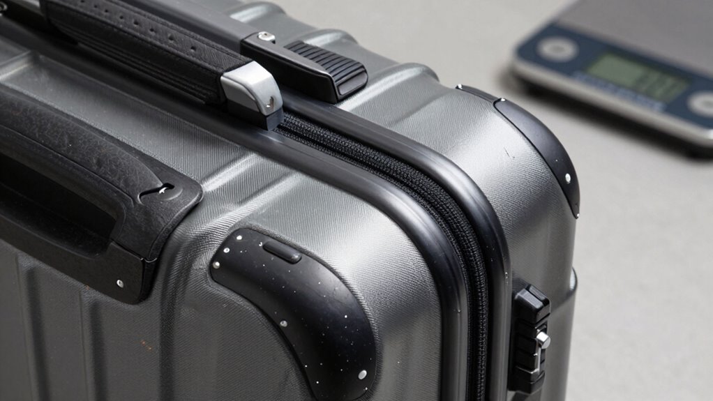 silent weight induced luggage damage