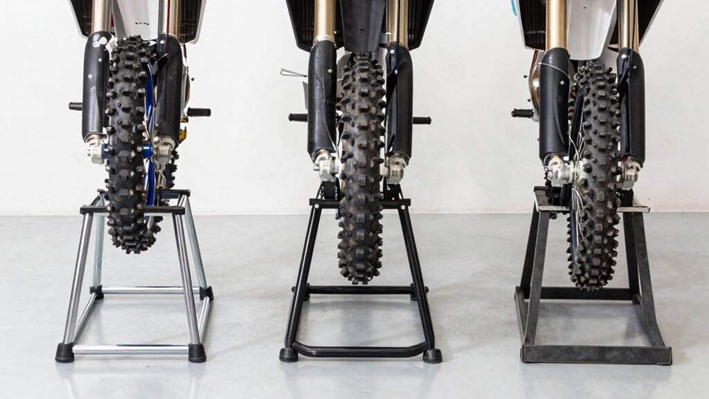 stable user friendly motorcycle stands