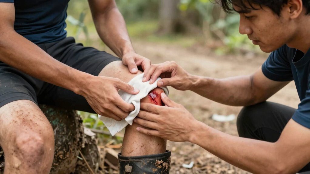 stay calm act effectively