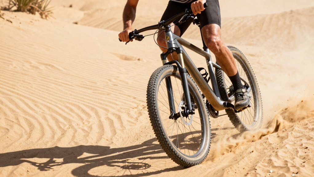 steady balanced riding technique