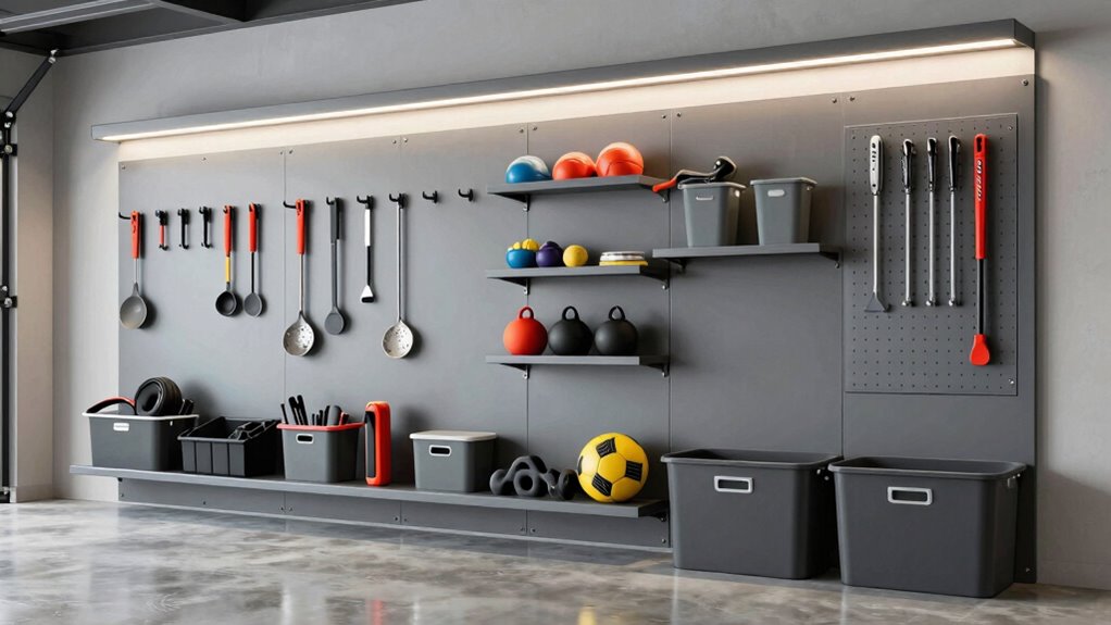 storage needs wall material