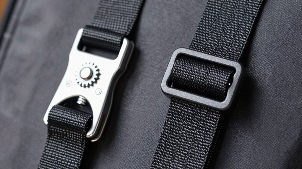 strap mechanisms and material properties