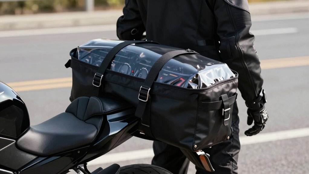streamlined accessible riding gear