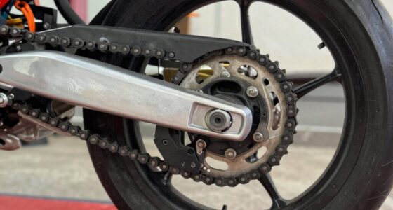 swingarm chain tension myth