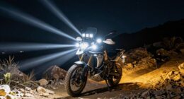 top adventure motorcycle auxiliary lights