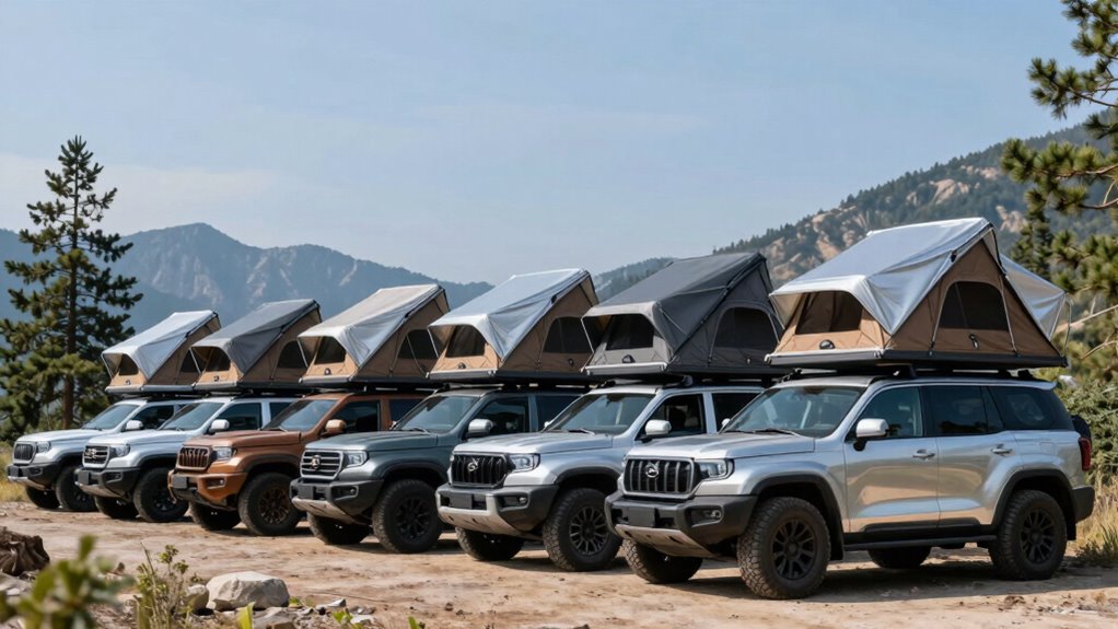 top aluminum rooftop tents