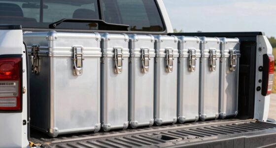 top aluminum truck storage