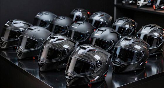 top carbon fiber adventure helmets