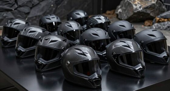 top carbon fiber adventure helmets