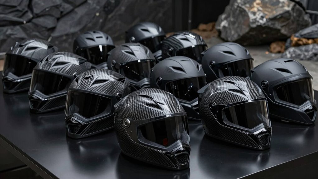 top carbon fiber adventure helmets