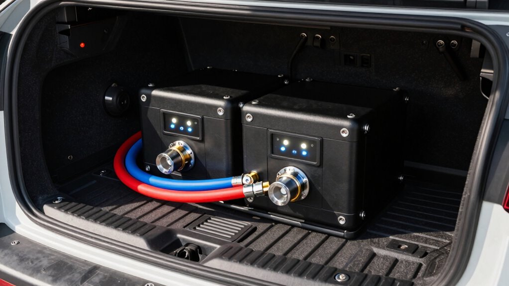 top dual compressor air systems