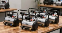 top dual cylinder portable compressors