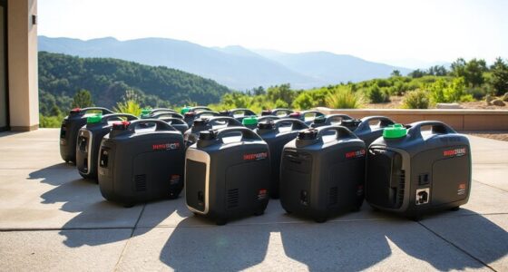 top dual fuel inverter generators