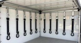 top e track tie downs