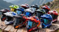 top ece 22 06 adventure helmets