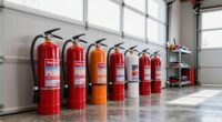 top garage fire extinguishers