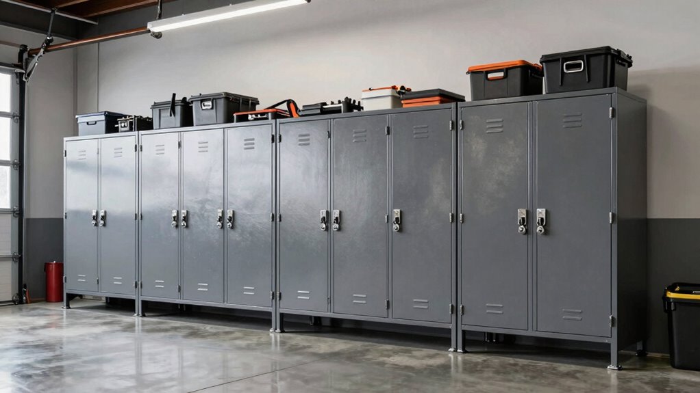 top garage storage cabinets