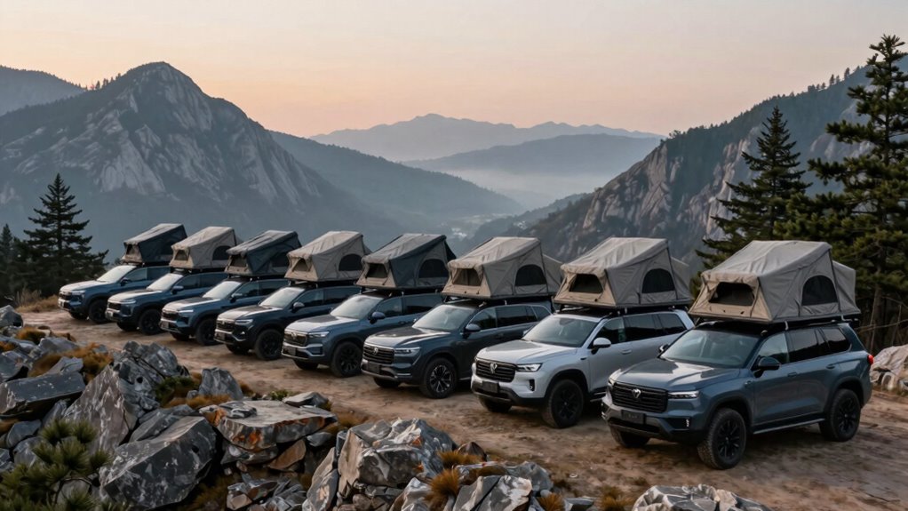 top hard shell rooftop tents