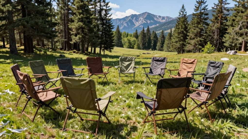 top heavy duty camping chairs