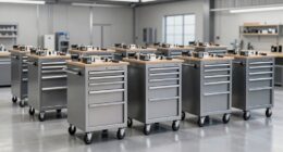 top heavy duty workbench carts
