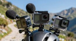 top helmet action microphones