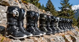top high end enduro boots