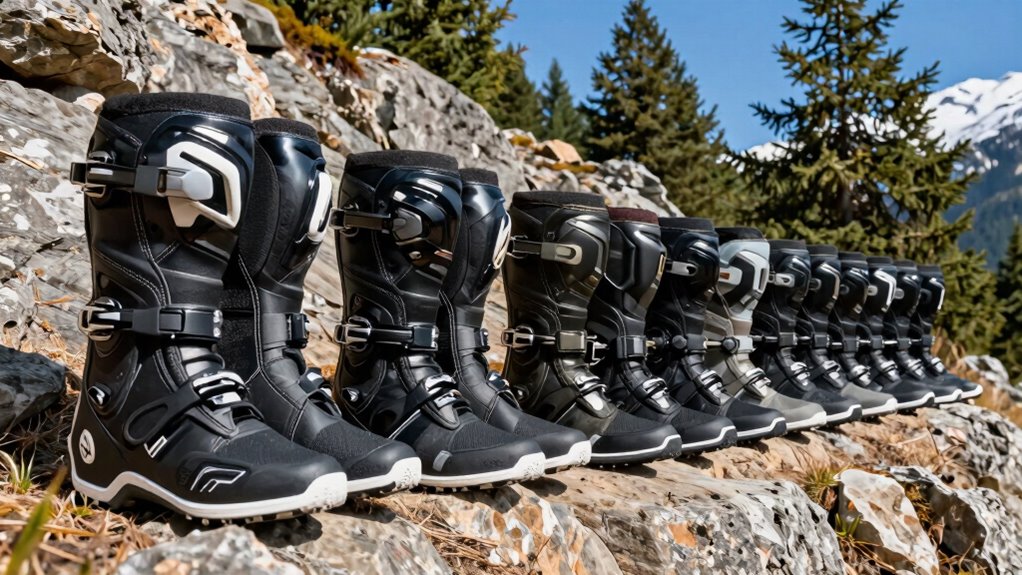 top high end enduro boots