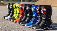 top hinged motocross boots