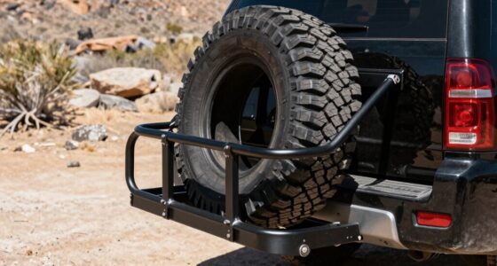 top hitch tire carriers