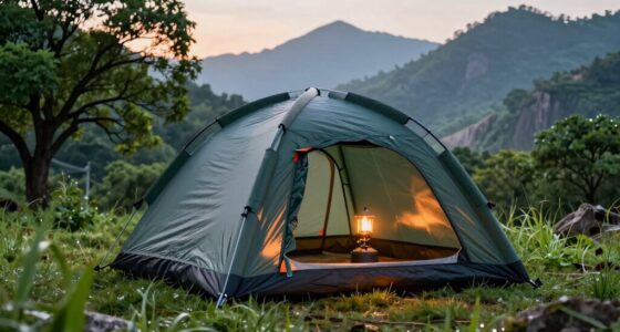 top inflatable tents with stove jack