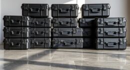 top lockable storage cases