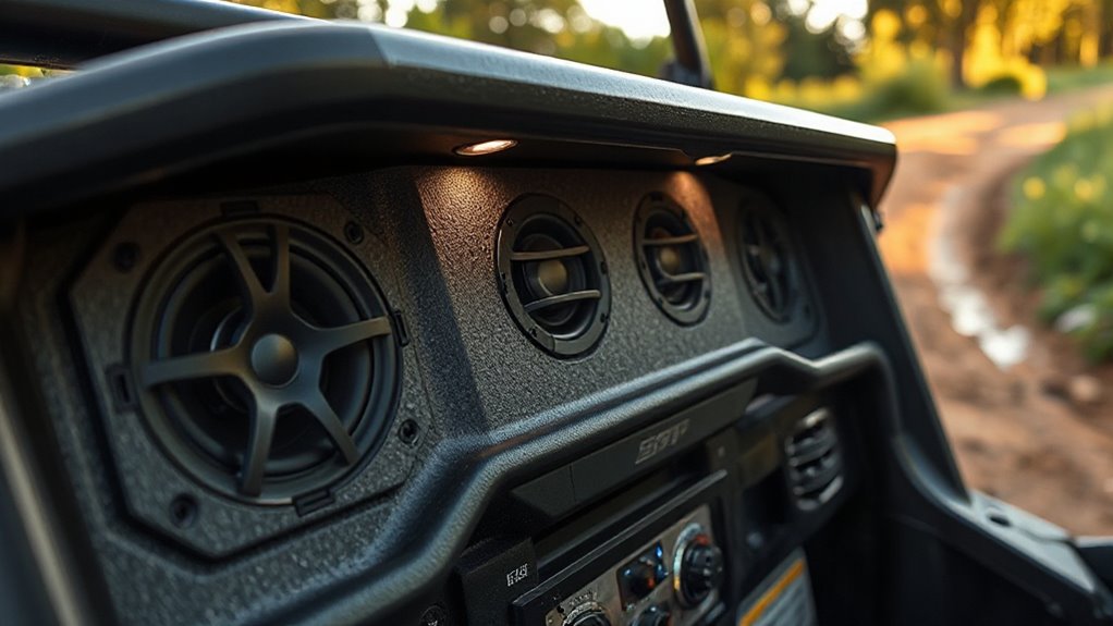 top marine grade utv speakers