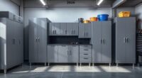 top metal garage cabinets