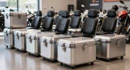 top motorcycle aluminum storage