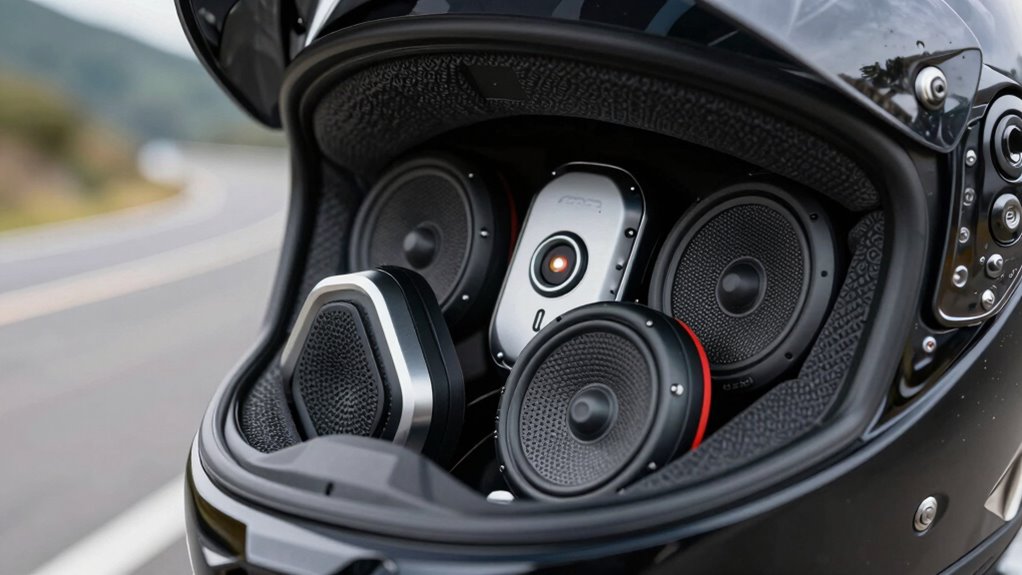 top motorcycle helmet speakers