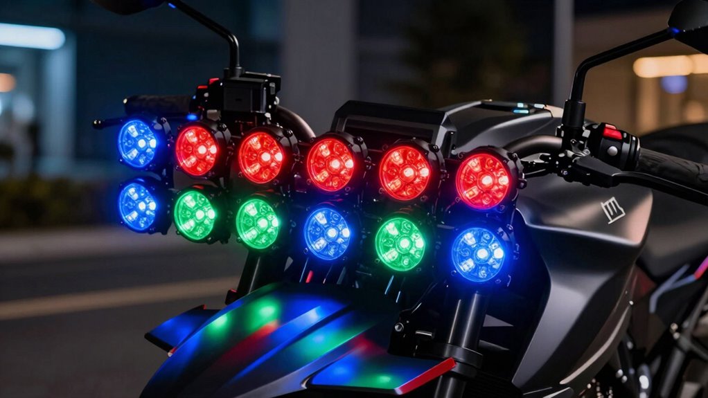 top motorcycle led light pods