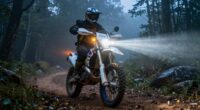 top off road motorcycle lights