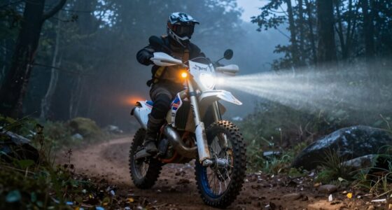 top off road motorcycle lights