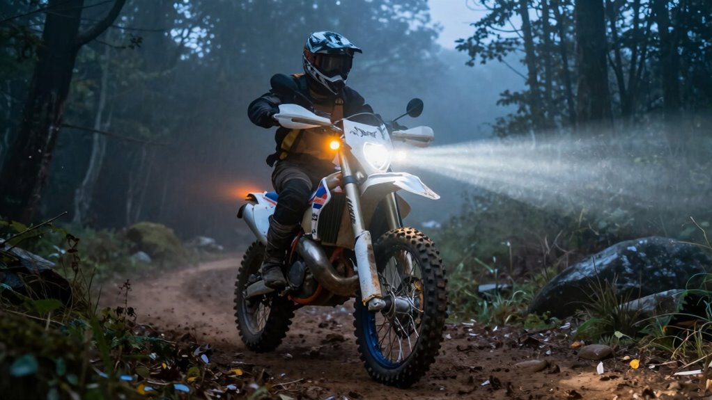 top off road motorcycle lights