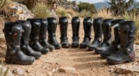 top off road shin boots