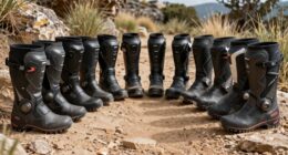 top off road shin boots