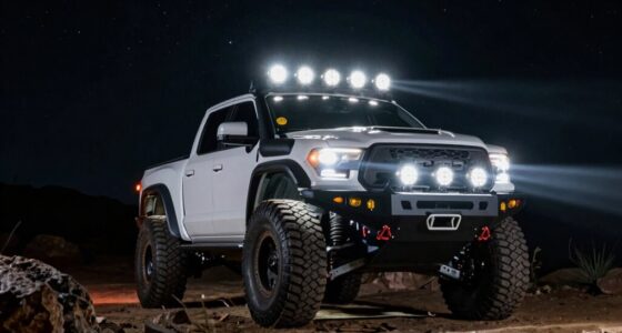 top off road truck lights