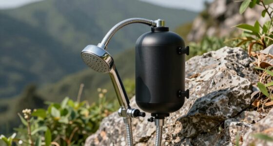 top pressurized camping shower options
